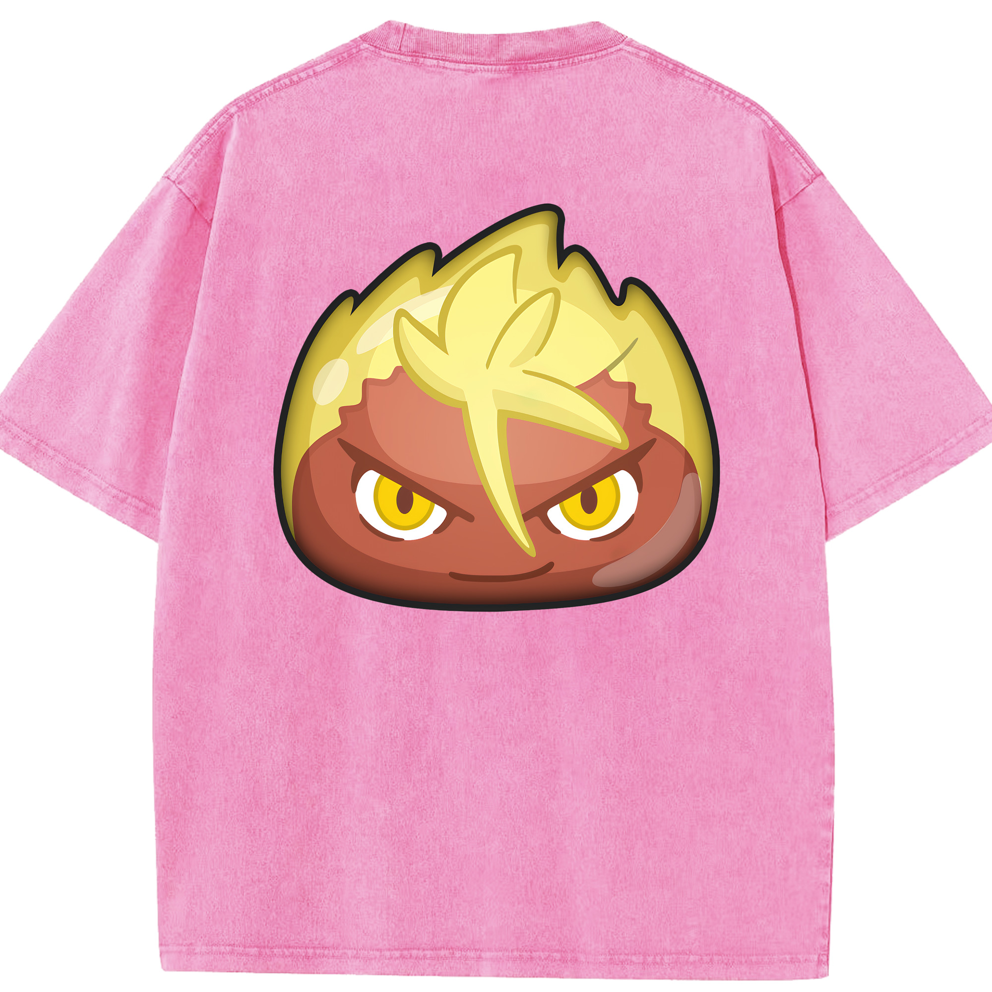 （画像用） 妖怪ウォッチ Yo-kai Watch 綿100% ヴィンテージ風 半袖Tシャツ（背面プリント）